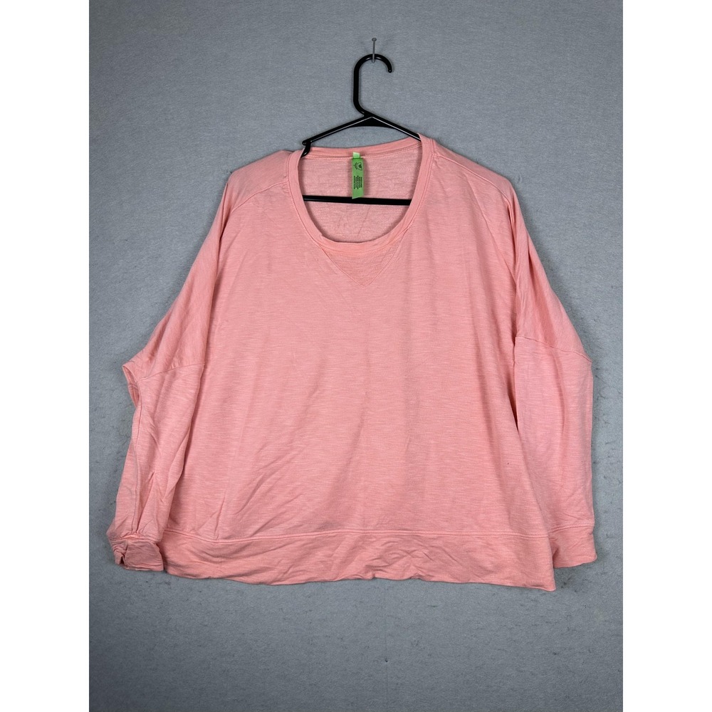 Honeydew Pullover Sweater Womens Small Pink Lightweight Long‎ Sleeve Lounge Top
